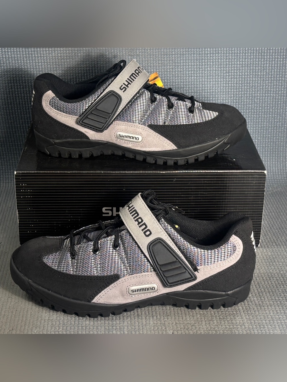 Shimano SH-M 038 Mountain Bike Shoes Charcoal Men’s Size 10 US 44 EU NEW